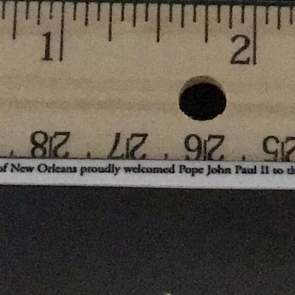 Vintage refrigerator magnet pope John Paul, the second in New Orleans - Picture 5 of 8